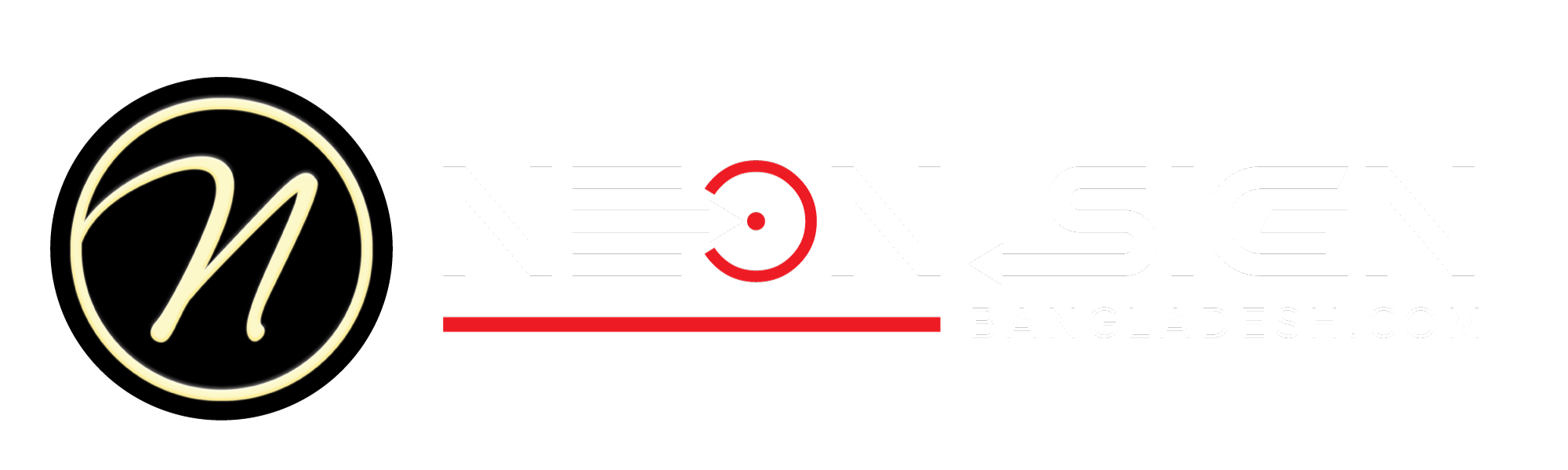 Neon Sign Bangladesh Logo