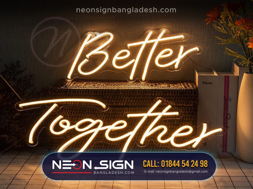The Neon Signs Shop and Factory Dhaka Bangladesh