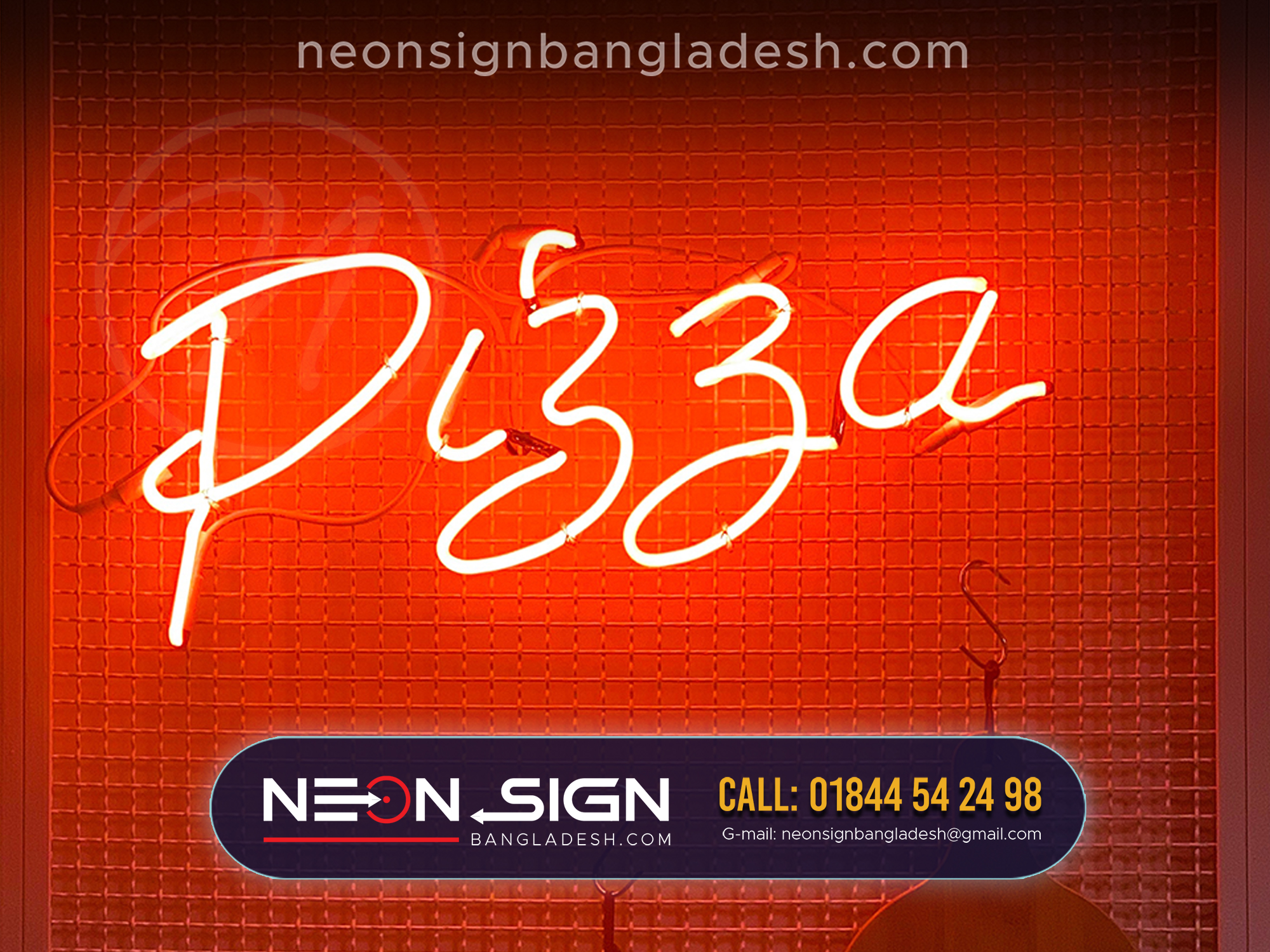 neon letter signage in Bangladesh, neon sign price bd, Best Neon Sign Company in Bangladesh. Top 10 Neon Signage Agency in Dhaka Bangladesh. Neon Advertising Agency Dhaka Bangladesh. Pizza Neon Signs.
