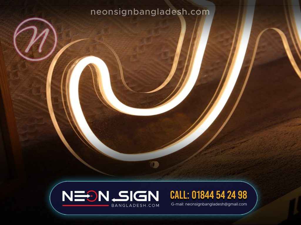 LED Neon Sign (per sft):350Tk