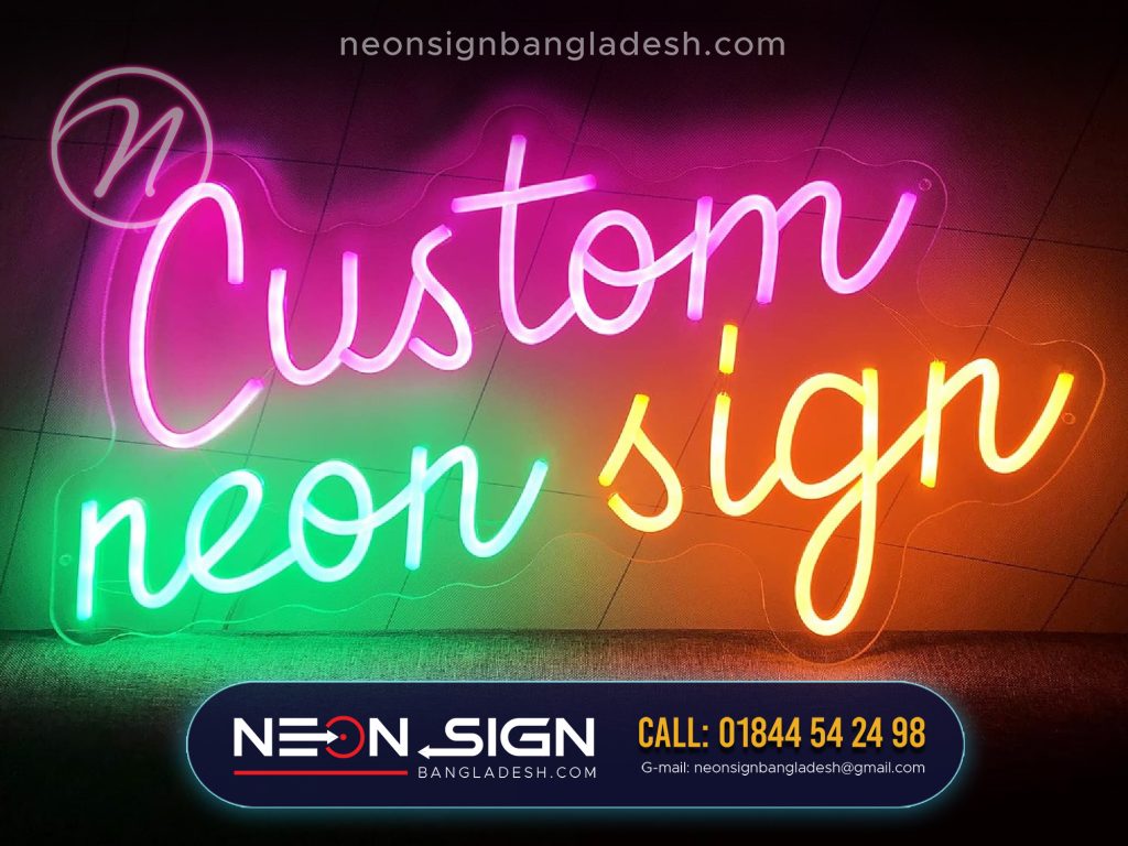 neon signs custom