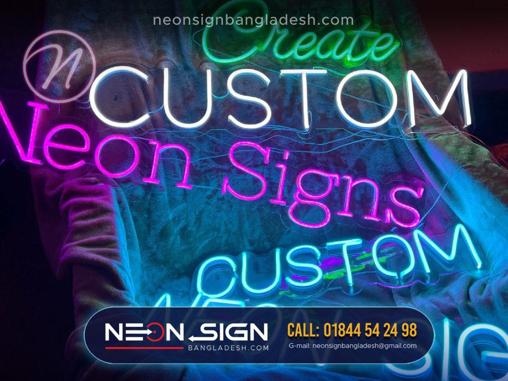 custom neon sign bd