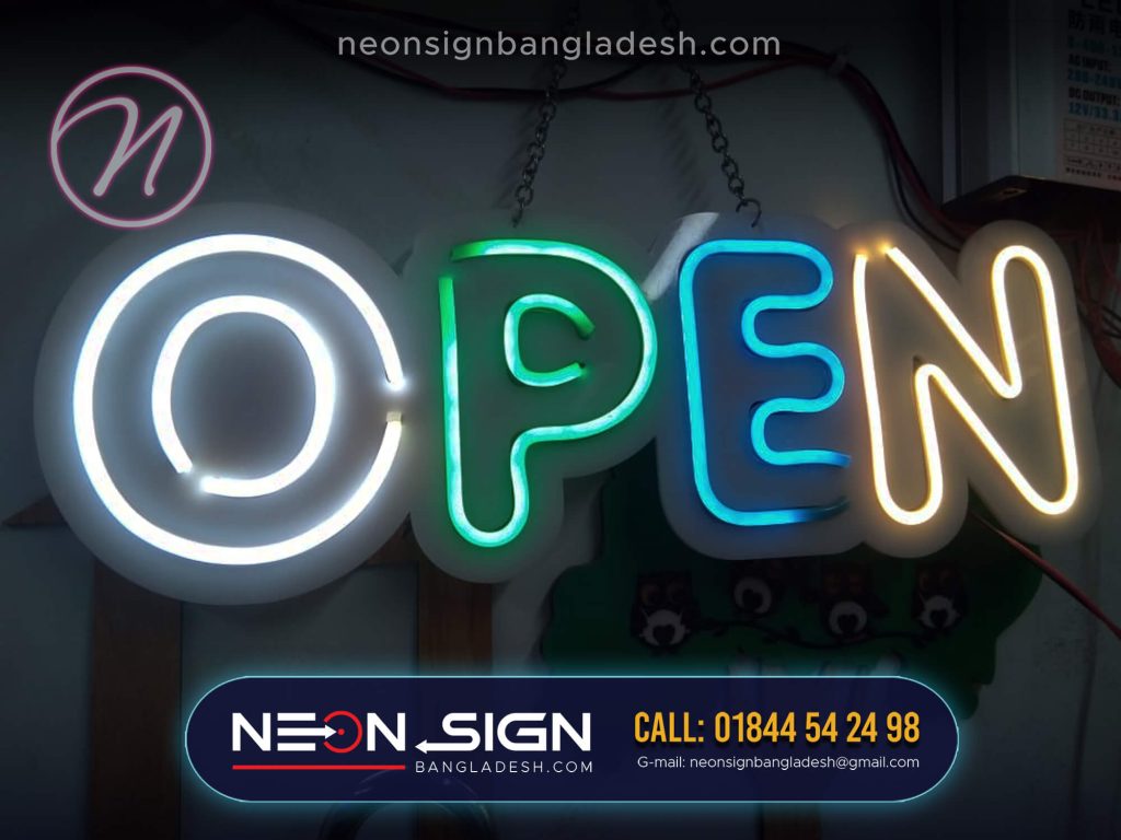 Best Neon Sign Board in Bangladesh