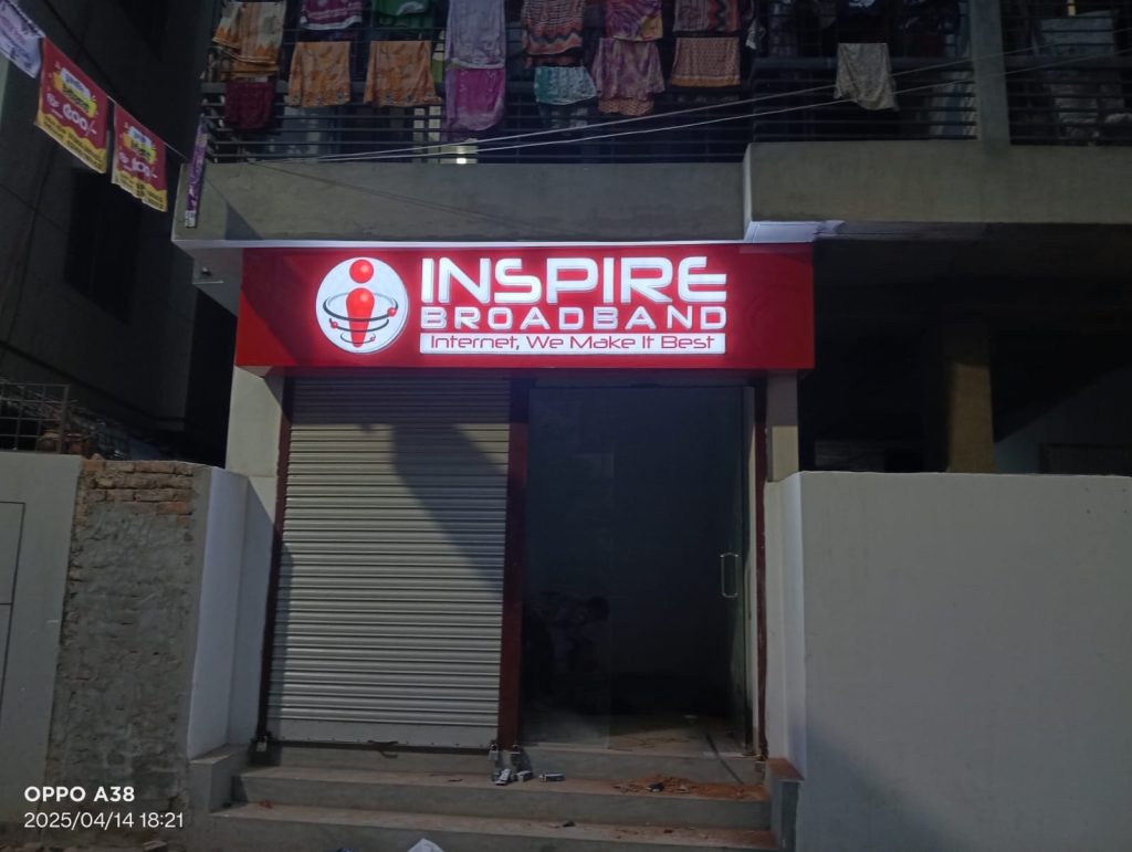 Modern Neon Signboards in Bangladesh