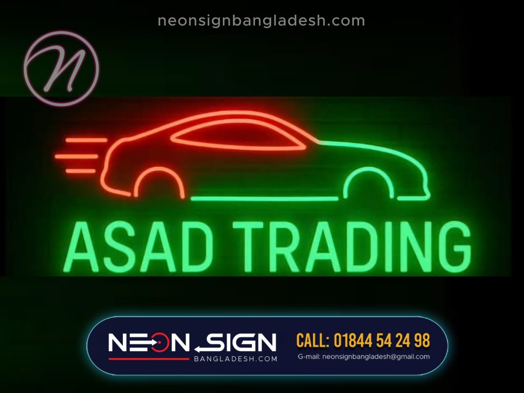 Car Neon Signs & LED Lights
