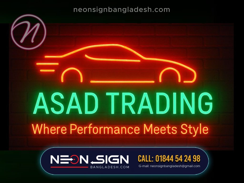 Neon Car Signs